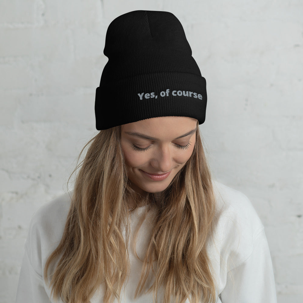 artonn's Cuffed Beanie hat for womens