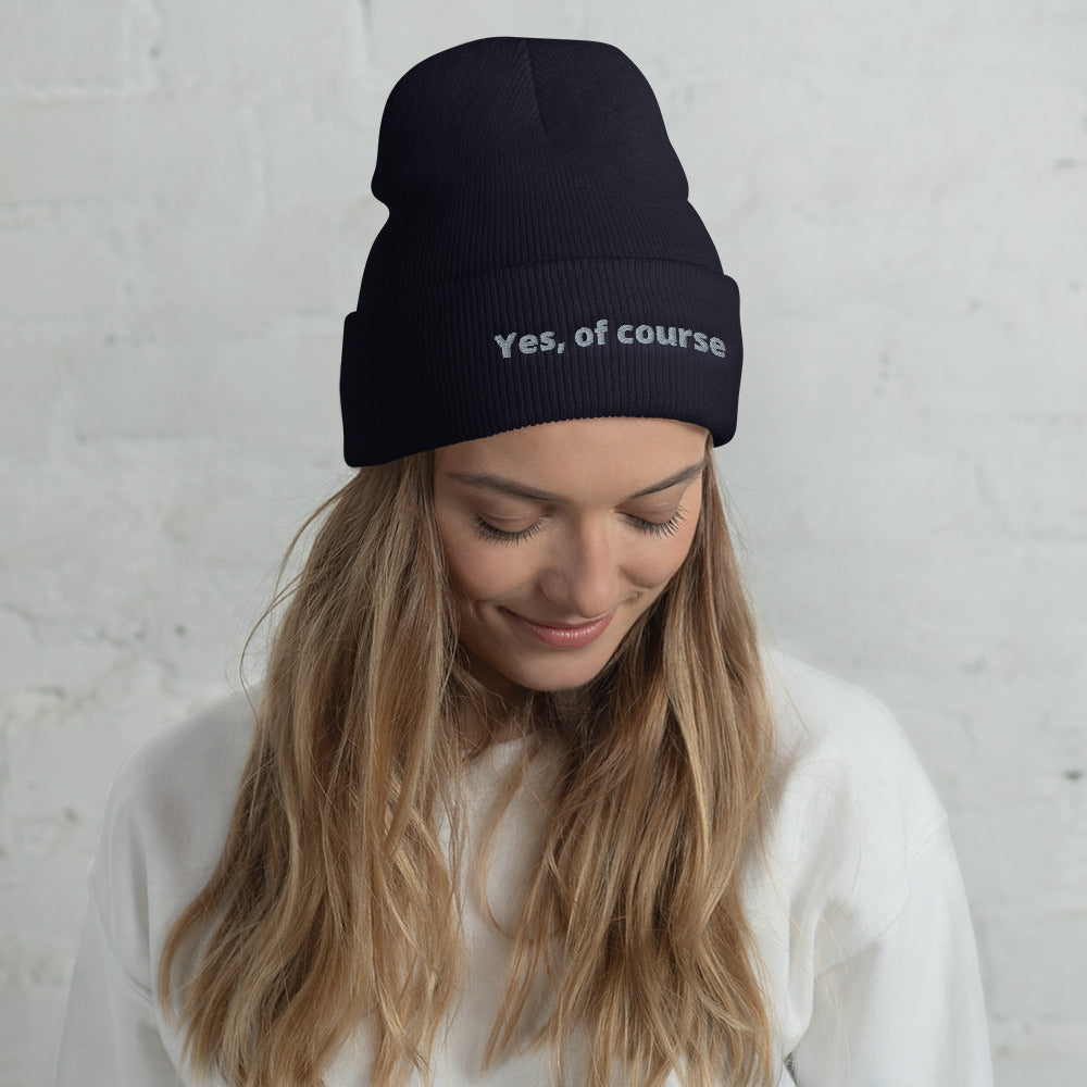 artonn's Cuffed Beanie hat for womens