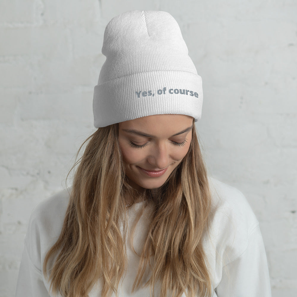 artonn's Cuffed Beanie hat for womens