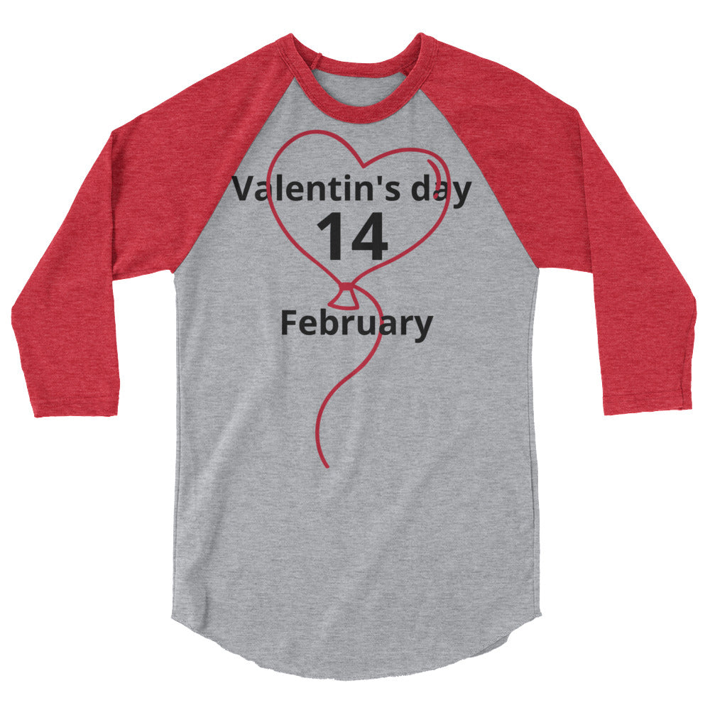 3/4 sleeve raglan shirt