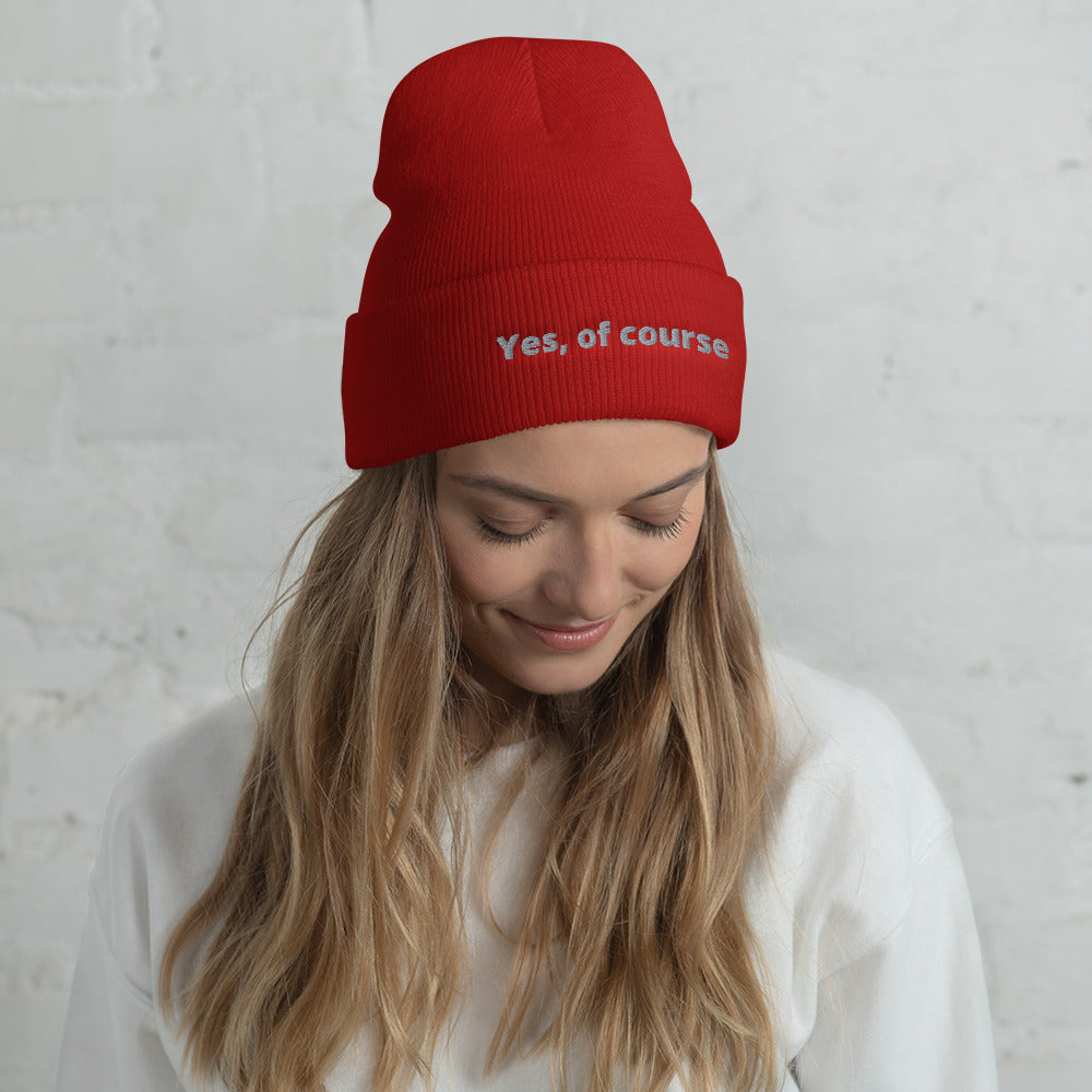 artonn's Cuffed Beanie hat for womens